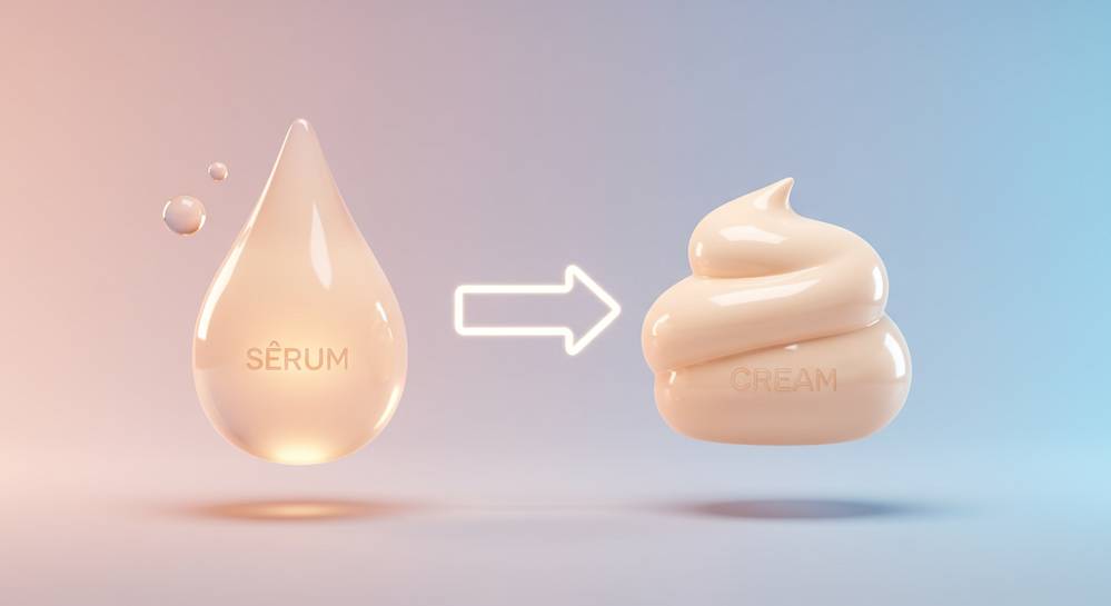 Thứ tự dùng serum và kem dưỡng đúng chuẩn chuyên gia